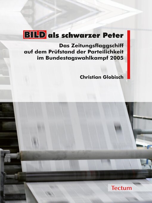 Title details for BILD als schwarzer Peter by Christian Globisch - Wait list